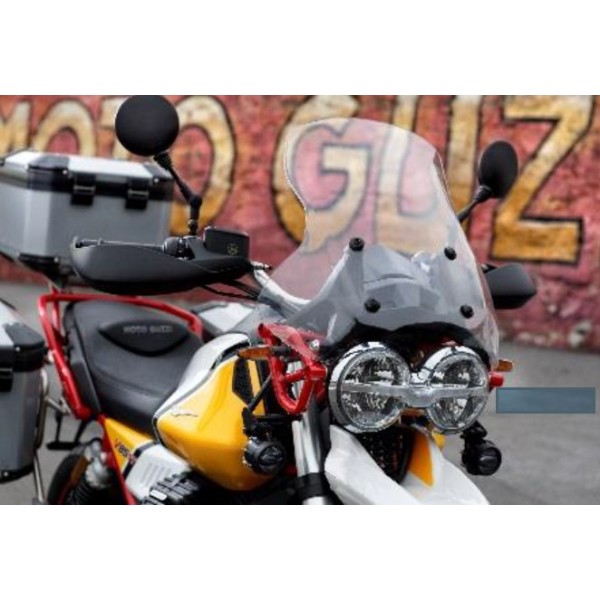 Moto Guzzi Παρμπρίζ Touring Ψηλό V85 ΖΕΛΑΤΙΝΕΣ & ΚΙΤ ΤΟΠΟΘΕΤΗΣΗΣ